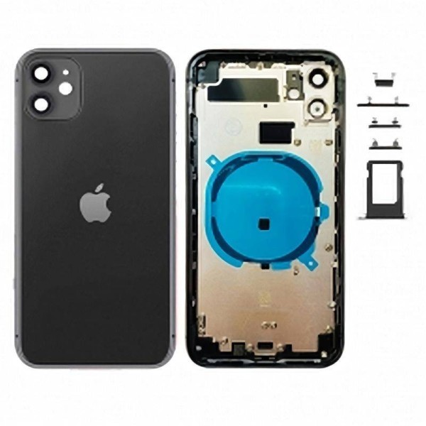 Comprar Chasis Carcasa Trasera iPhone 11 Negro