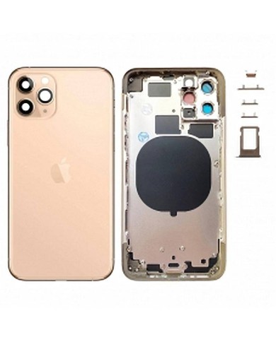 Comprar Chasis Carcasa Trasera iPhone 11 Pro Dorado