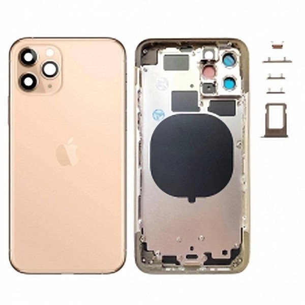 Comprar Chasis Carcasa Trasera iPhone 11 Pro Dorado