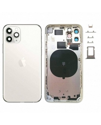 Comprar Chasis Carcasa Trasera iPhone 11 Pro Blanco