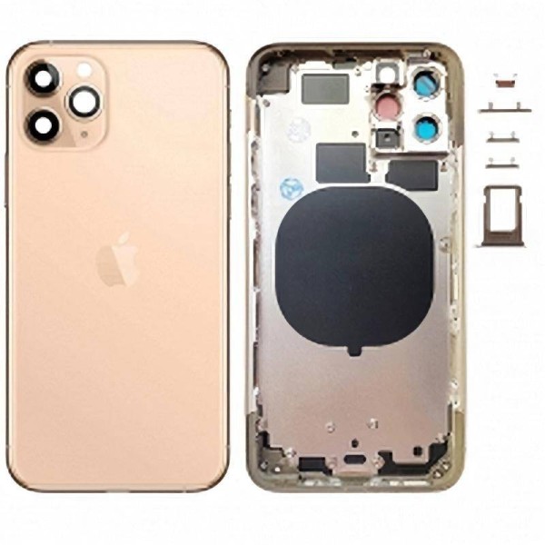 Comprar Chasis Carcasa Trasera iPhone 11 Pro Max Dorado