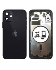 Compra Chasis Carcasa Trasera iPhone 12 Negro