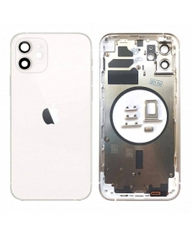 Compra Chasis Carcasa Trasera iPhone 12 Blanco
