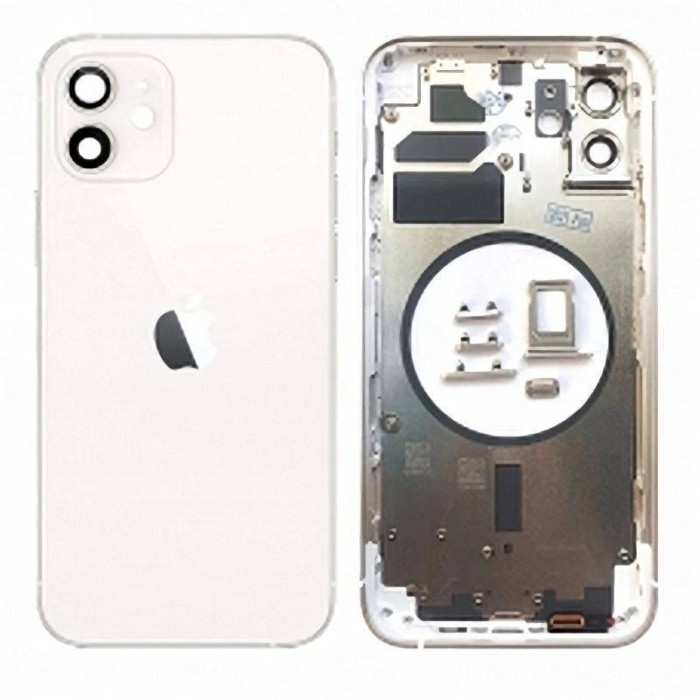 Compra Chasis Carcasa Trasera iPhone 12 Blanco