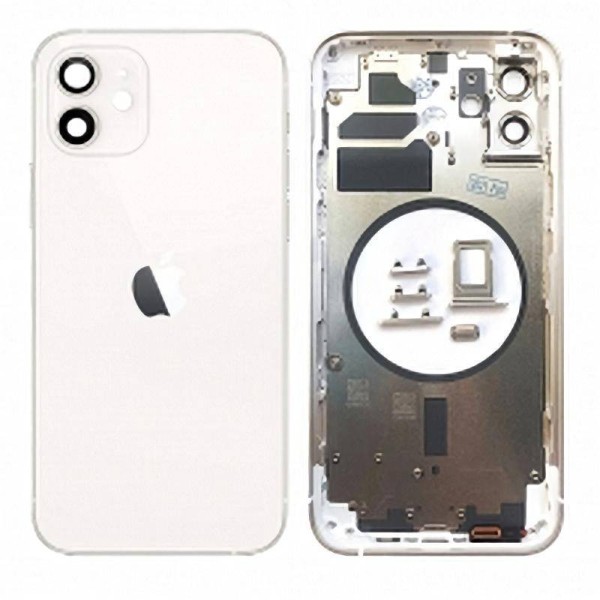 Compra Chasis Carcasa Trasera iPhone 12 Blanco