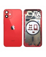 Comprar Chasis Carcasa Trasera iPhone 12 Mini Rojo