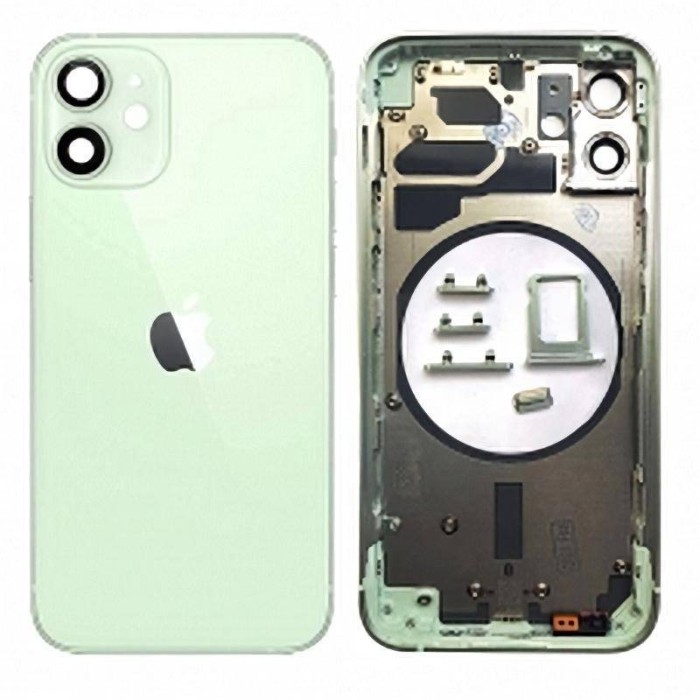 Comprar Chasis Carcasa Trasera iPhone 12 Mini Verde