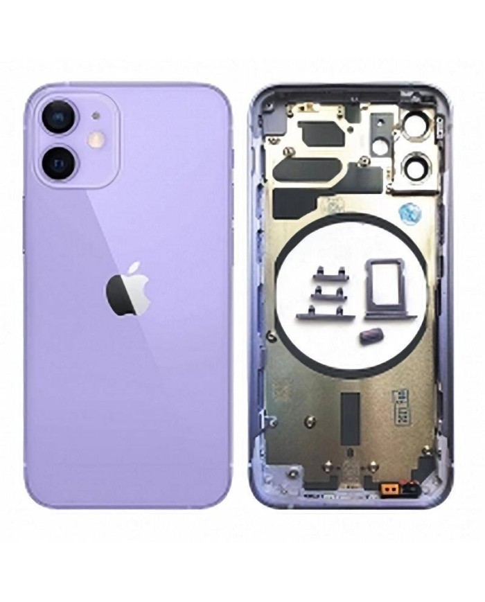 Comprar Chasis Carcasa Trasera iPhone 12 Min iLila - Morado