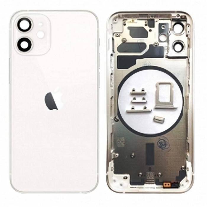 Comprar Chasis Carcasa Trasera iPhone 12 Mini Blanco