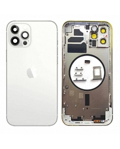 Comprar Chasis Carcasa Trasera para iPhone 12 Pro Blanco