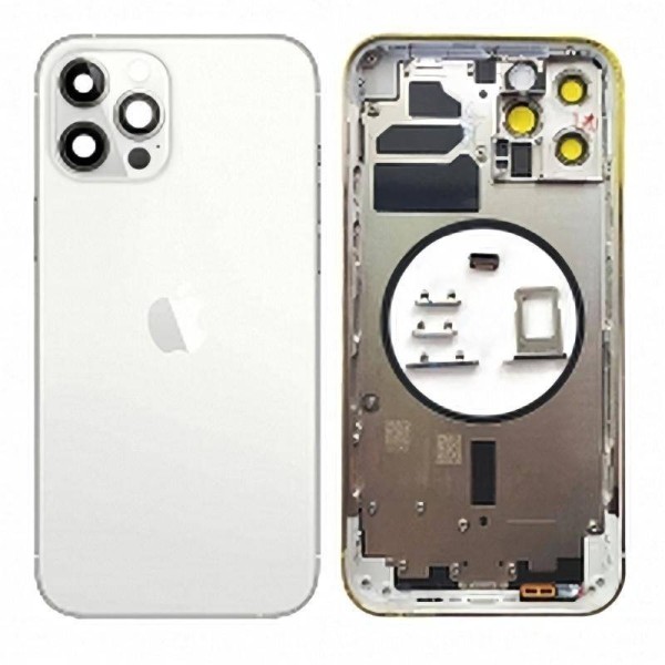 Comprar Chasis Carcasa Trasera para iPhone 12 Pro Blanco
