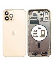 Comprar Chasis Carcasa Trasera para iPhone 12 Pro Dorado