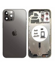 Comprar Chasis Carcasa Trasera para iPhone 12 Pro Max Gris