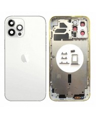 Comprar Chasis Carcasa Trasera para iPhone 12 Pro Max Blanco