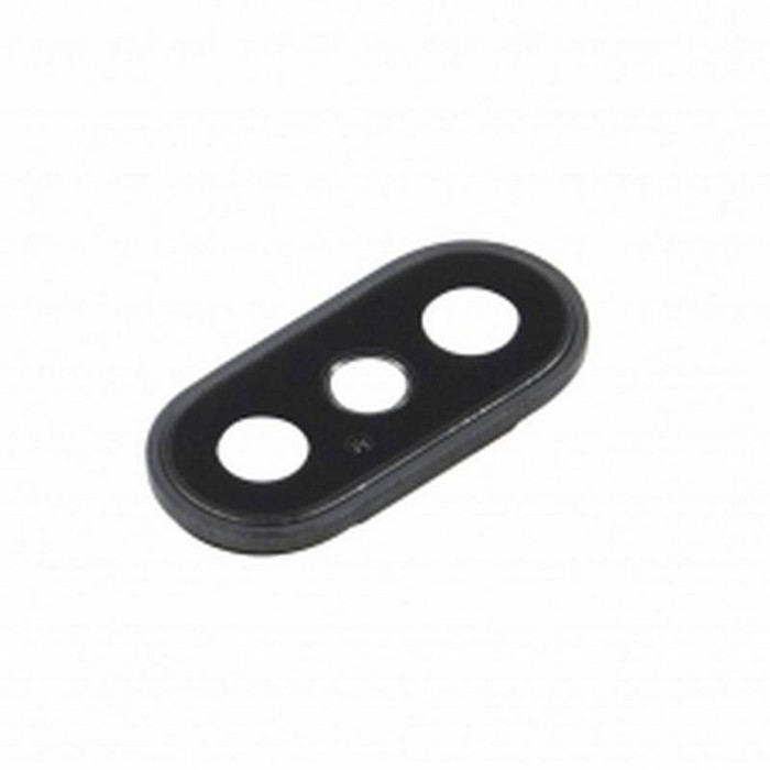 Lente y Embellecedor de Camara iPhone Xs,  XS Max Negro