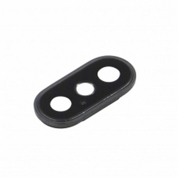 Lente y Embellecedor de Camara iPhone Xs,  XS Max Negro