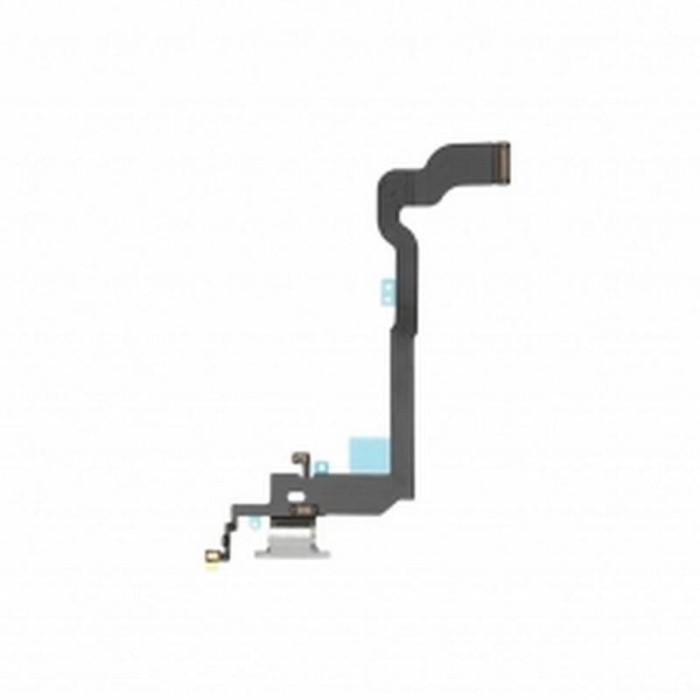 Flex Conector de Carga y Microfono IPhone X Gris