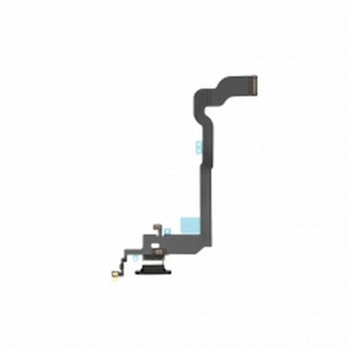 Conector de Carga y Micrófono para iPhone X - Negro