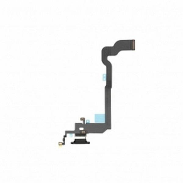Conector de Carga y Micrófono para iPhone X - Negro