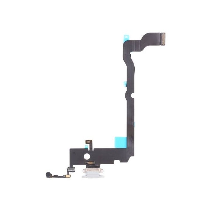 Flex Conector de Carga y Microfono IPhone XS Max Blanco