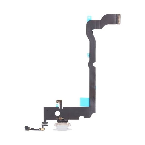 Flex Conector de Carga y Microfono IPhone XS Max Blanco