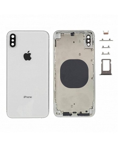 Carcasa Trasera iPhone Xs Max Blanco - Envio 24 Horas