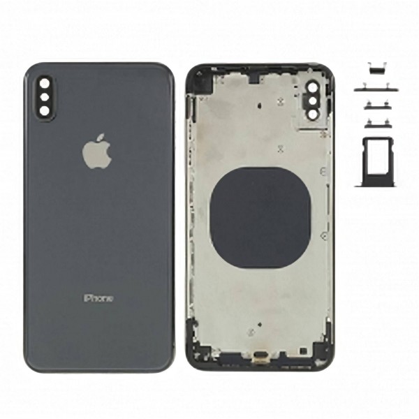 Comprar Carcasa Trasera iPhone Xs Max Negro - Envio en 24h