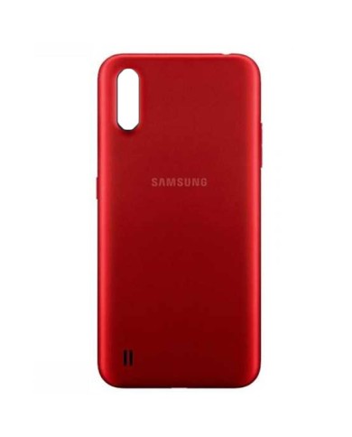 Comprar Tapa Trasera para Samsung Galaxy A01 en Color Rojo