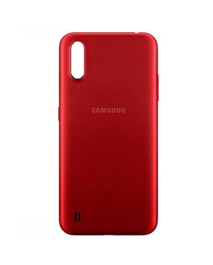 Comprar Tapa Trasera para Samsung Galaxy A01 en Color Rojo