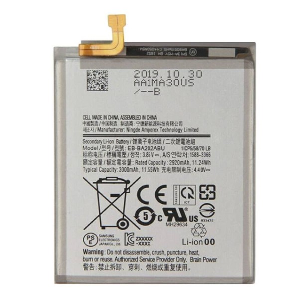 Bateria EB-BA202ABU para Samsung Galaxy A10e (A102)
