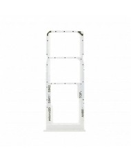 Bandeja Dual Sim y MicroSD Samsung Galaxy A12 (A125) Blanco