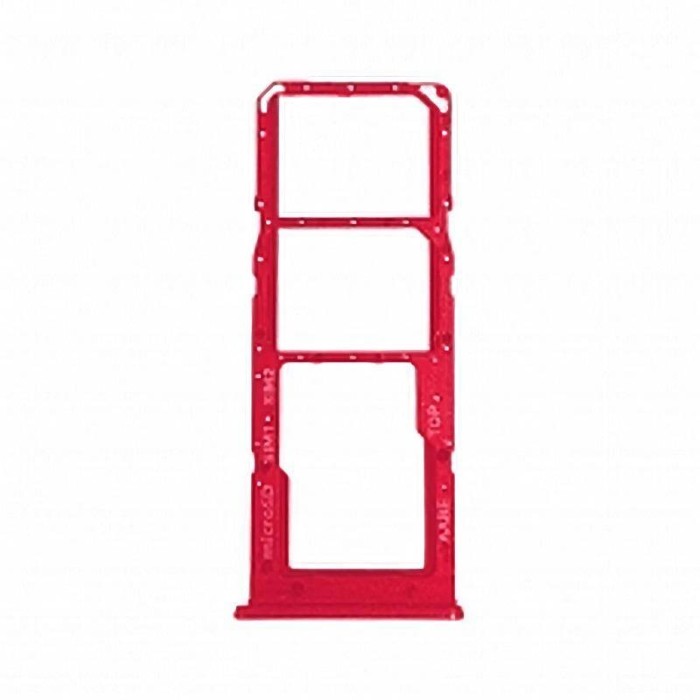 Bandeja Dual Sim y MicroSD Samsung Galaxy A12 (A125) Rojo