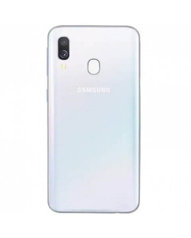 Tapa Trasera para Samsung Galaxy A20 (A205) Azul Blanco