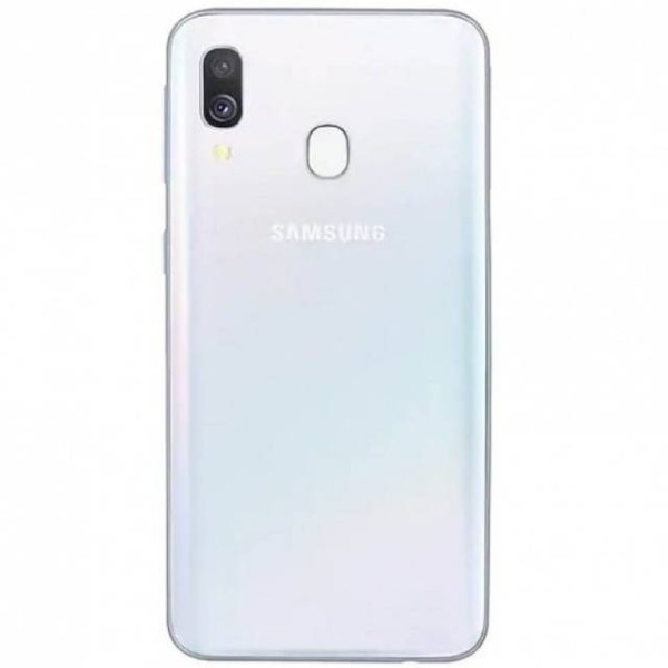 Tapa Trasera para Samsung Galaxy A20 (A205) Azul Blanco