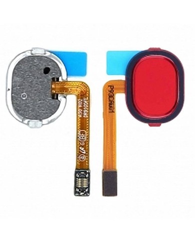 Flex Lector de Huella para Samsung Galaxy A30, A305 Rojo