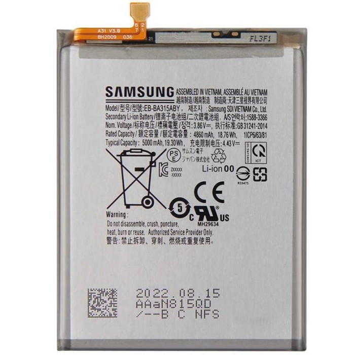 Batería EB-BA315ABY para Samsung Galaxy A31 (A315)
