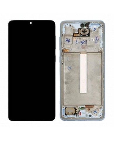 Pantalla Completa Original con Marco Samsung Galaxy A33 5G Azul