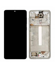 Pantalla Completa Original con Marco Samsung Galaxy A33 5G Plata