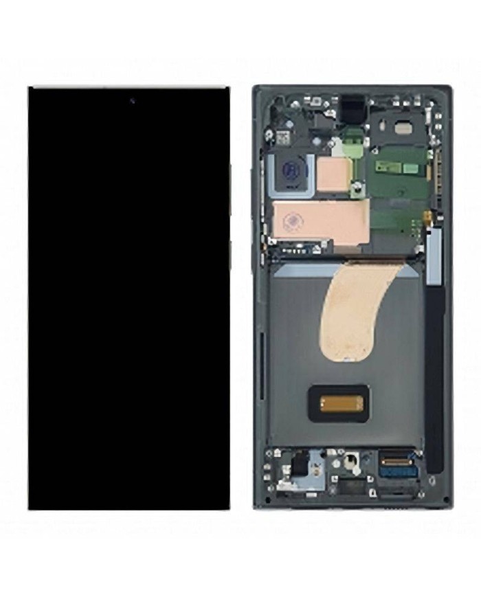 Pantalla Para Samsung Galaxy S23 Ultra en Color Verde