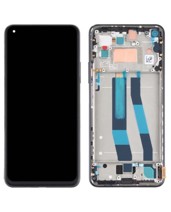 Pantalla Original con Marco para  Xiaomi Mi 11 Lite 5G NE Negro