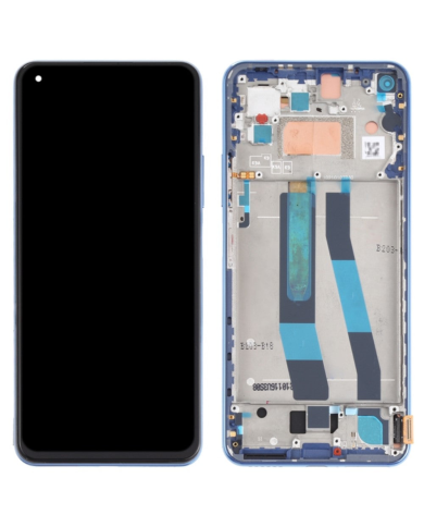 Pantalla Completa Original con Marco Xiaomi Mi 11 Lite 5G NE Azul