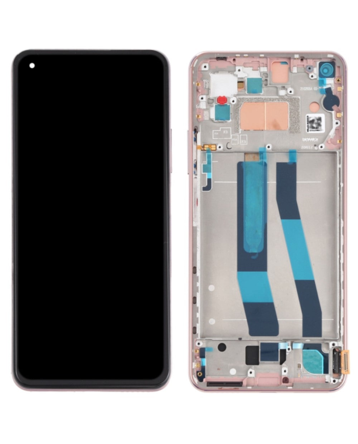 Pantalla Completa Original con Marco Xiaomi Mi 11 Lite 5G NE Rosa