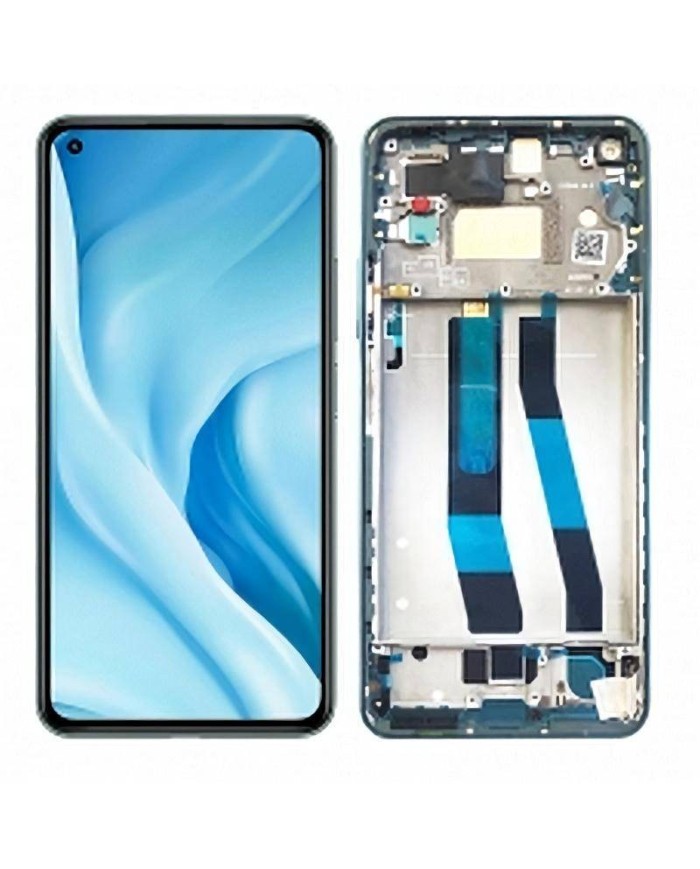 Pantalla Original con Marco Xiaomi Mi 11 Lite 5G Verde