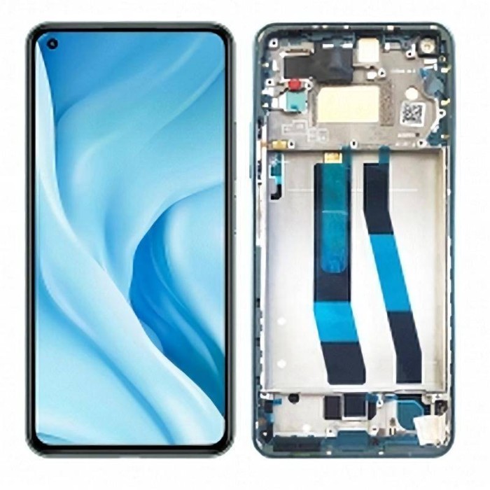 Pantalla Original con Marco Xiaomi Mi 11 Lite 5G Verde