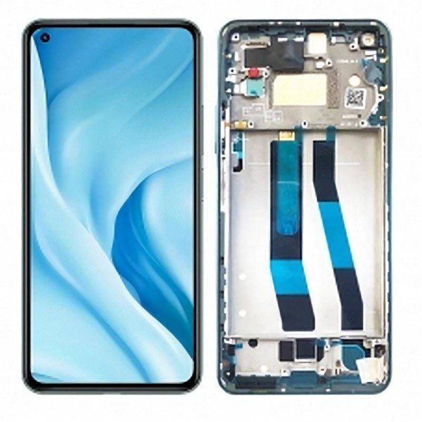 Pantalla Original con Marco Xiaomi Mi 11 Lite 5G Verde