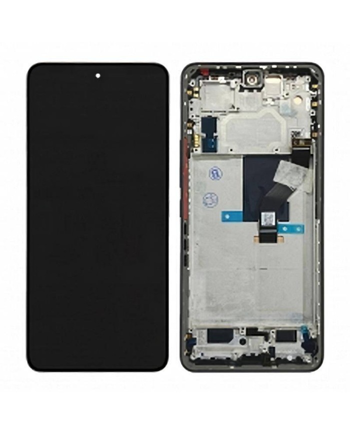 Pantalla Original LCD + Tactil con Marco para Xiaomi 12 Lite Negro
