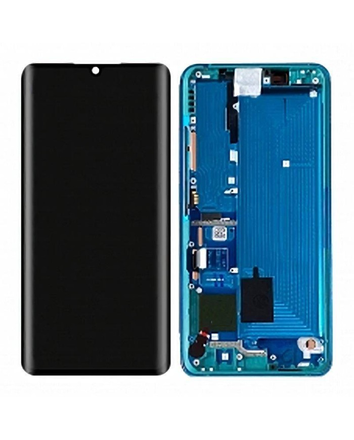 Pantalla Con Marco Xiaomi Mi Note 10, Mi Note 10 Pro,Mi CC9 Pro Verde