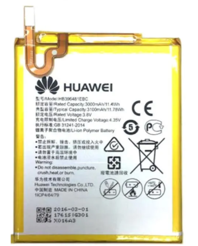 Bateria HB396481EBC para Honor 5X / Honor 5A