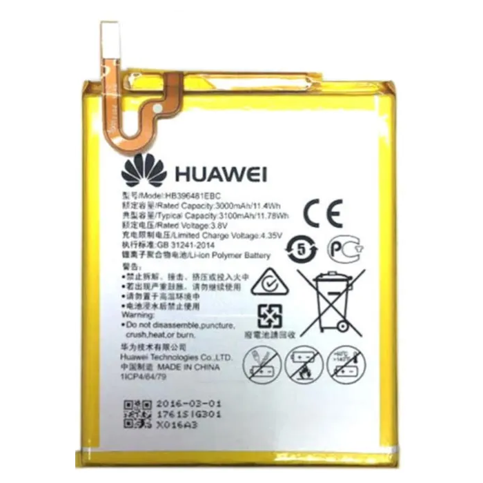 Bateria HB396481EBC para Honor 5X / Honor 5A