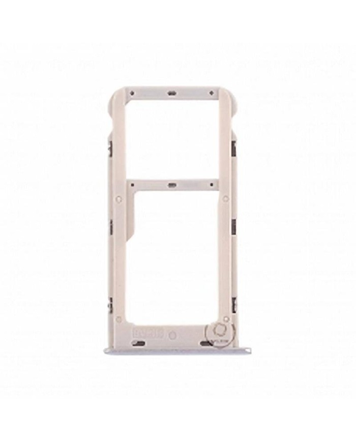 Bandeja Sim y MicroSD para Honor 6A Plata